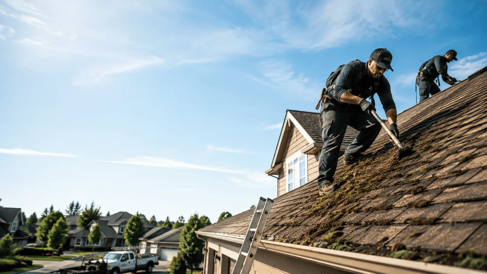 Roof Moss Removal in Crossroads, NM near me